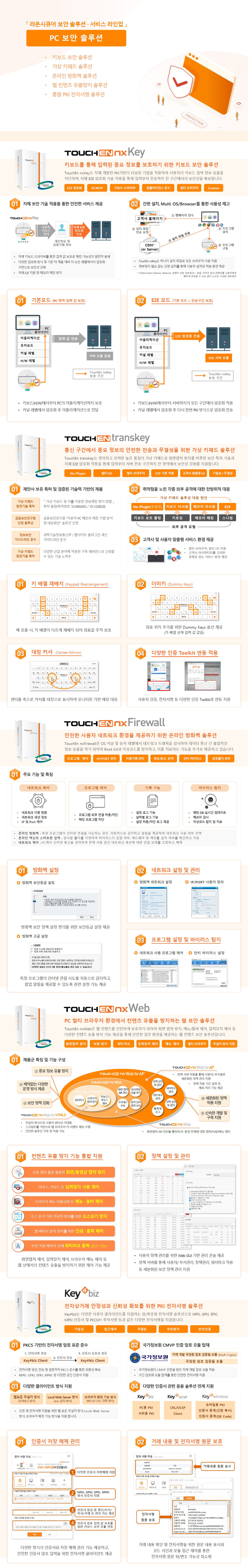 온라인 PC 보안 솔루션인